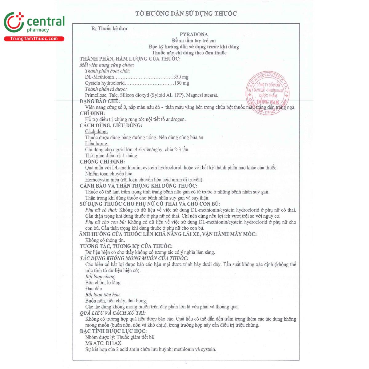 pyradona 5 I3501 pyradona 5 I3501