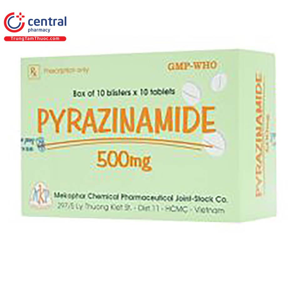 pyrazinamide 500mg mekophar 1 Q6226