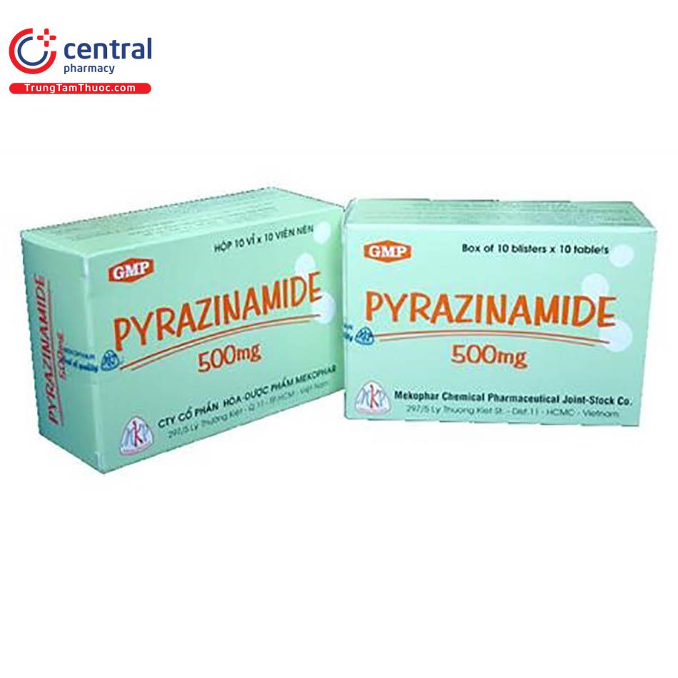 pyrazinamide 500mg mekophar B0344