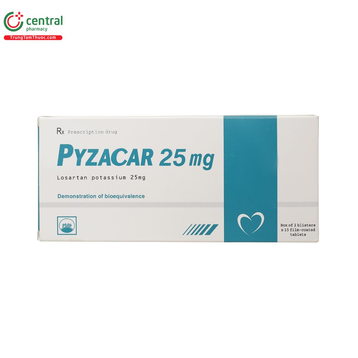 pyzacar 25mg 3 V8614