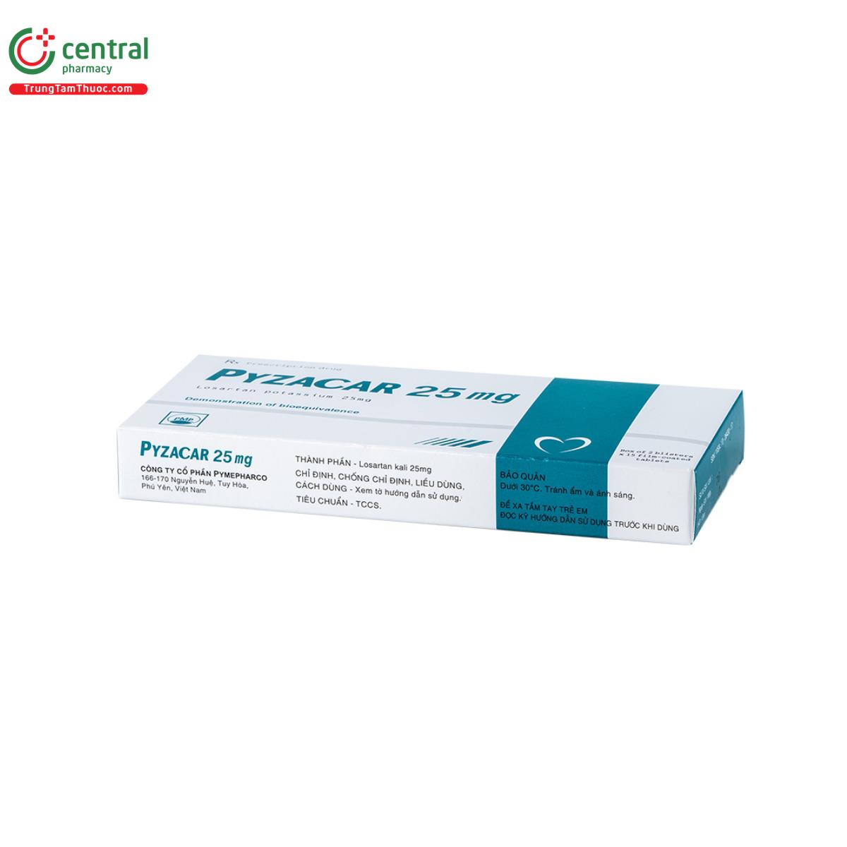 pyzacar 25mg 8 I3612