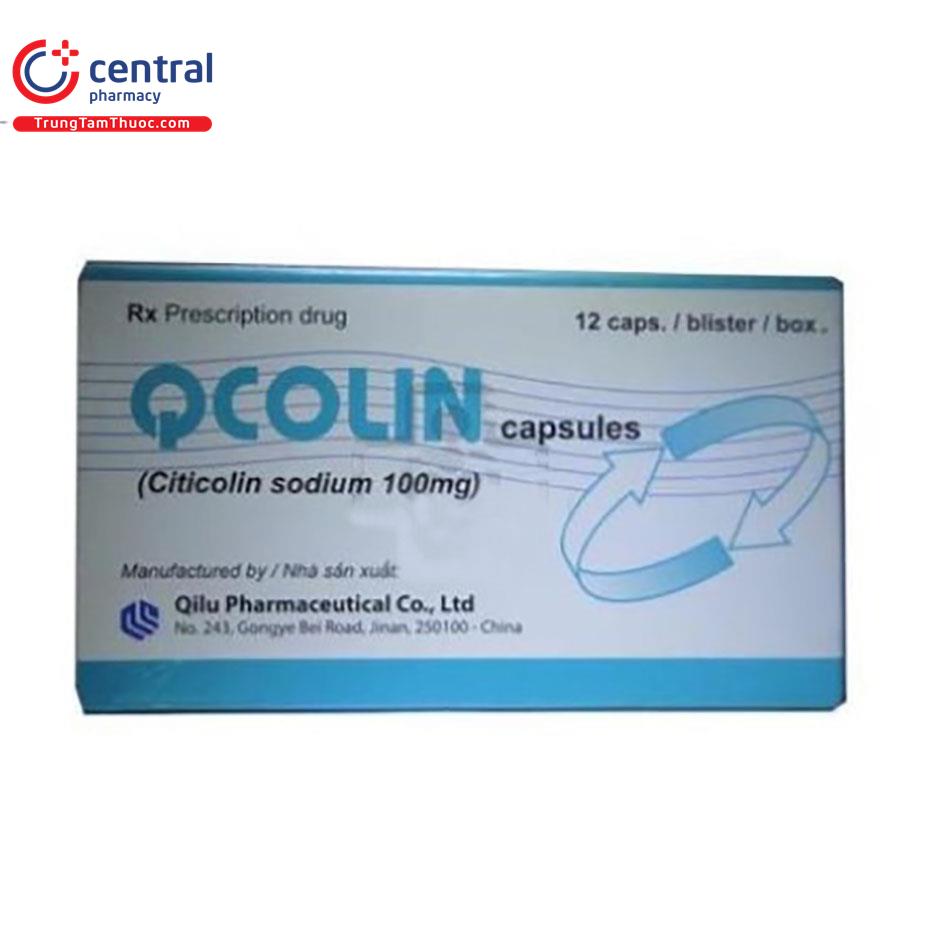[CHÍNH HÃNG] Thuốc Qcolin Capsule - Bổ não, cải thiện trí nhớ