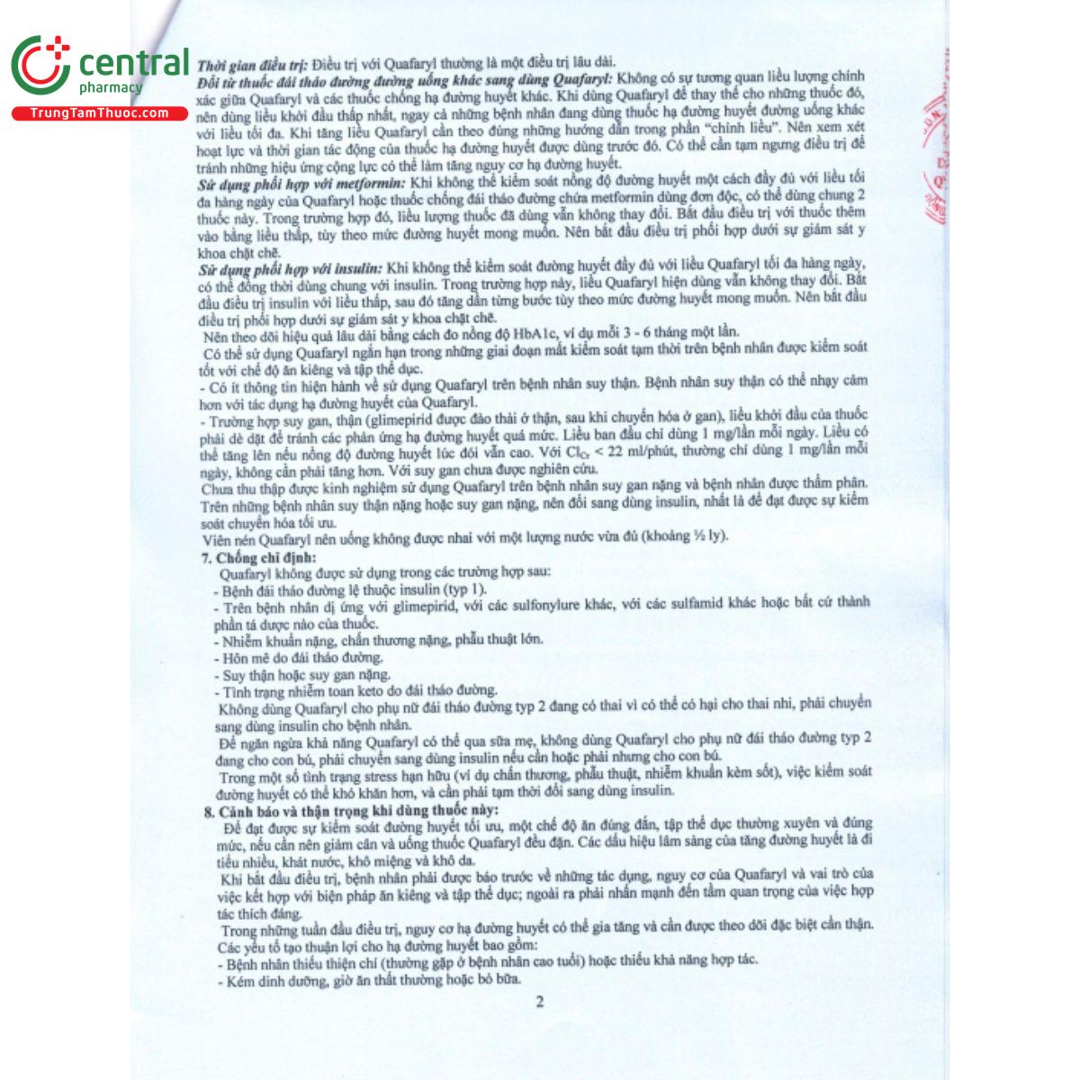 quafaryl 2mg 4 K4321 quafaryl 2mg 4 K4321