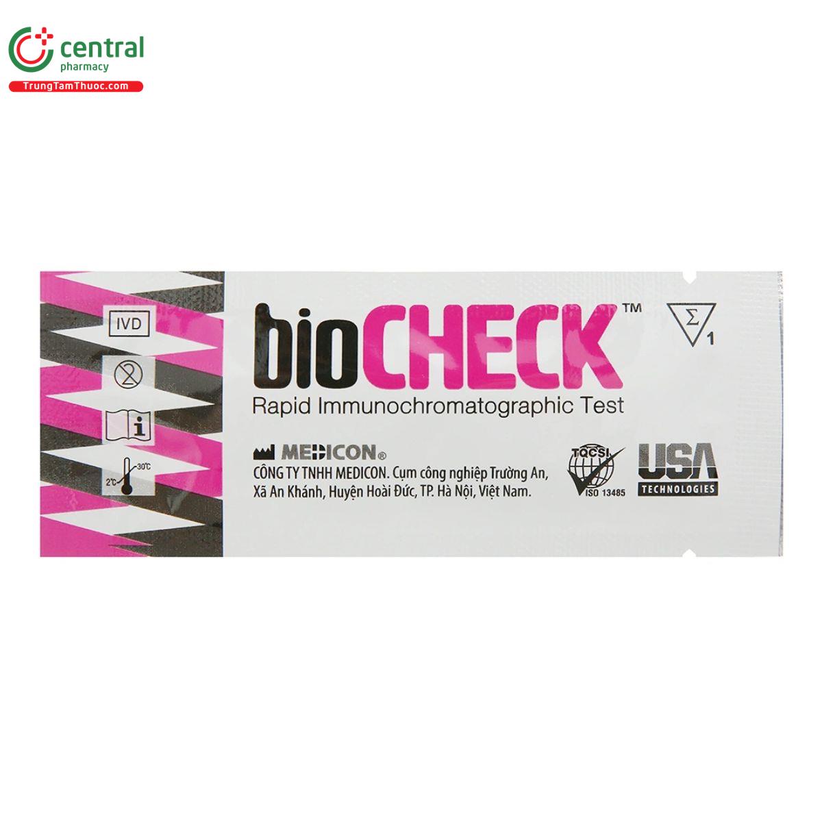 que thu rung trung biocheck lh ovulation rapid test 5 U8502
