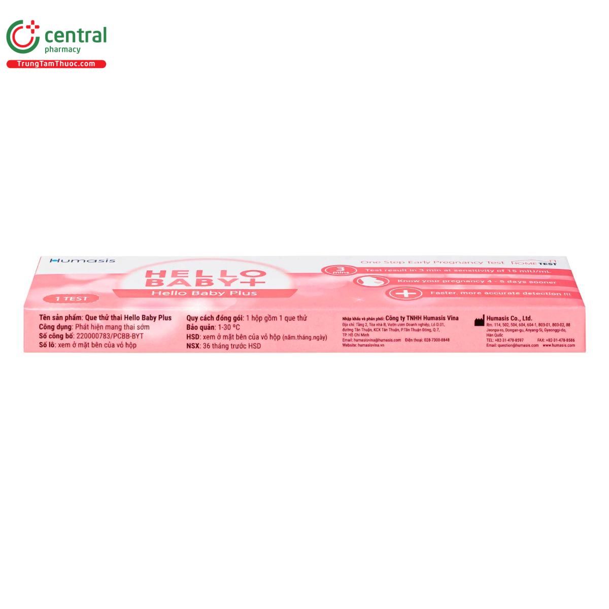 que thu thai hello baby plus 5 V8407