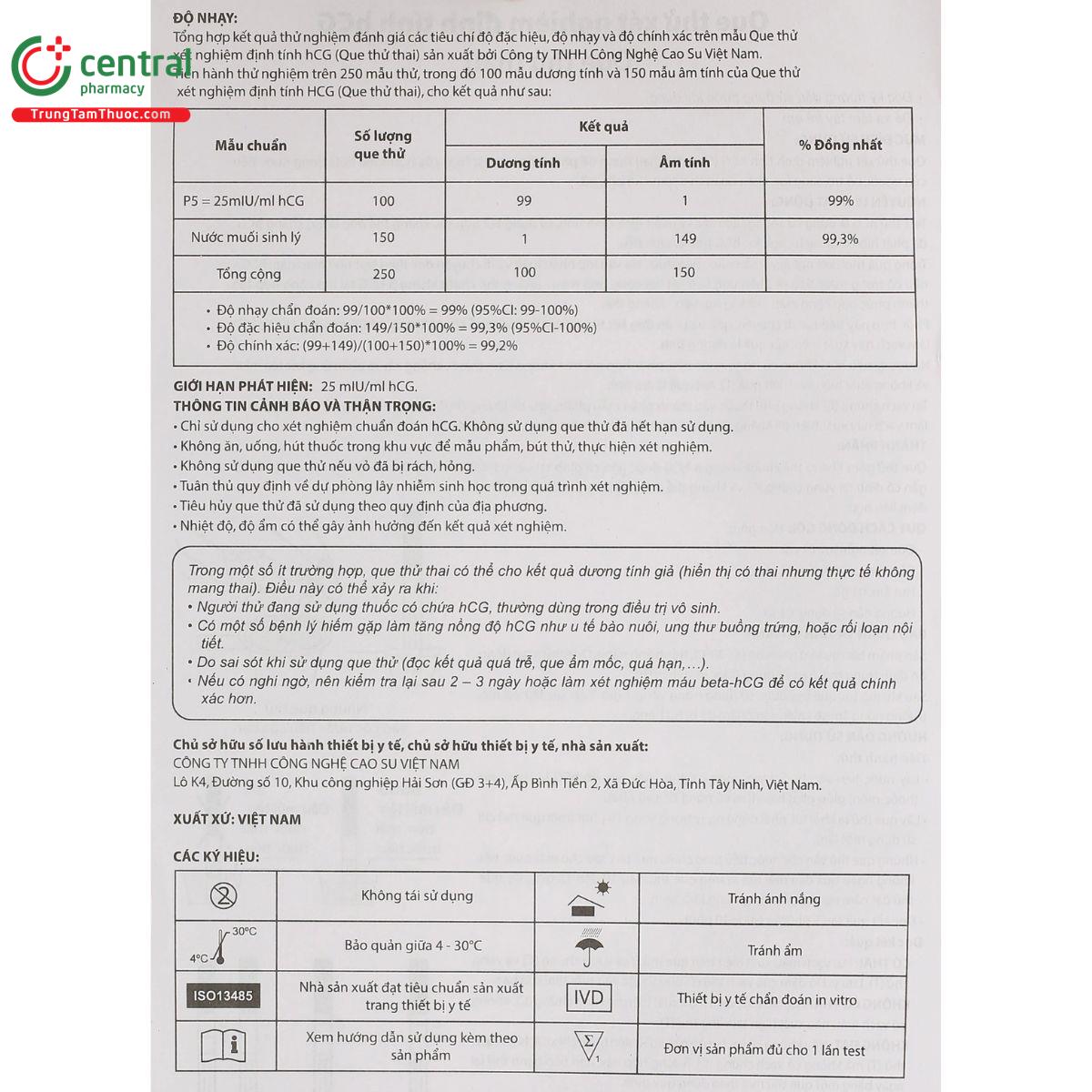 que thu thai prolex pregnancy test 12 T7147
