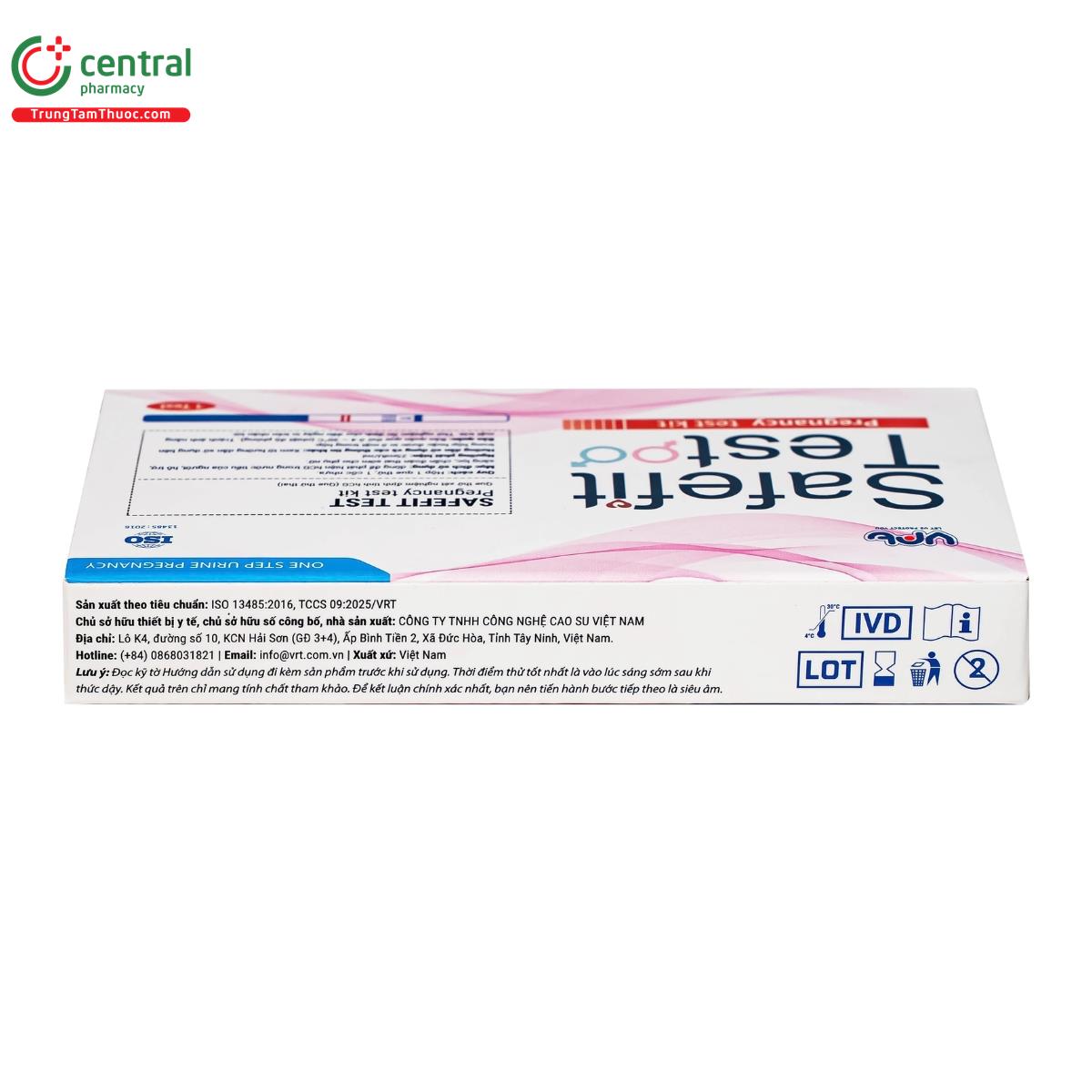 que thu thai safefit test 2 D1616 que thu thai safefit test 2 D1616