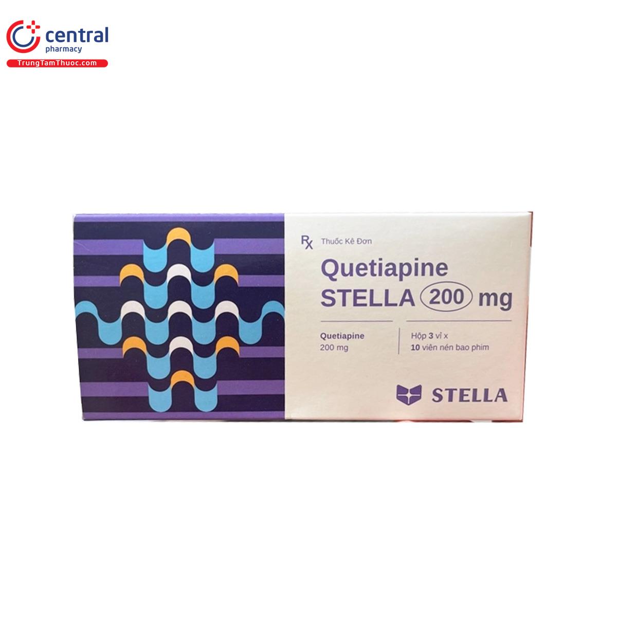 quetiapine stella 200mg 1 U8306