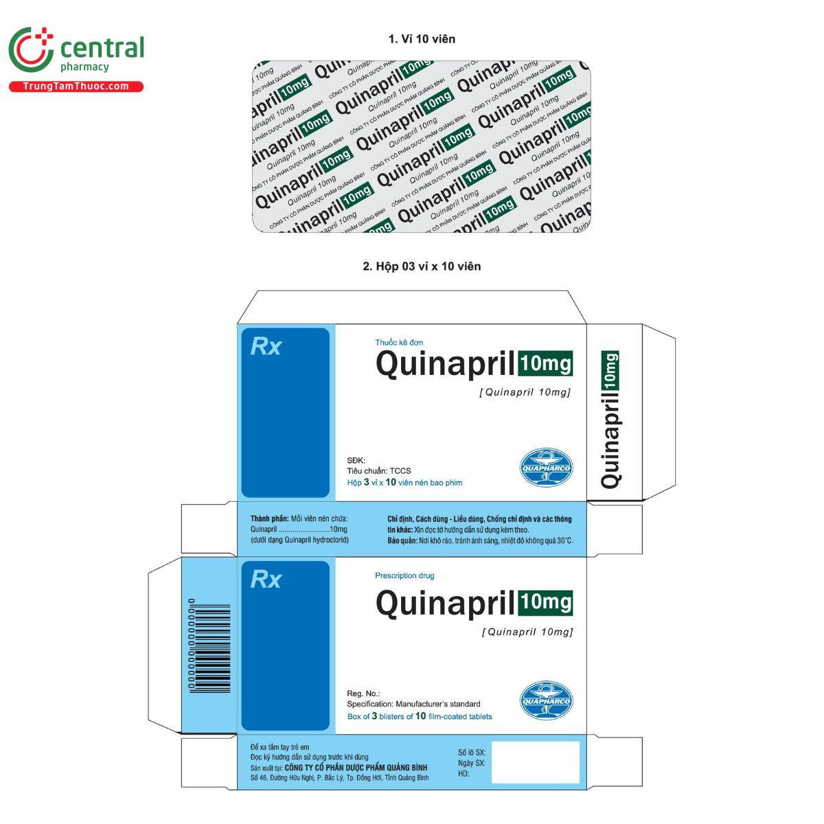 quinapril 10mg quapharco 4 O5111