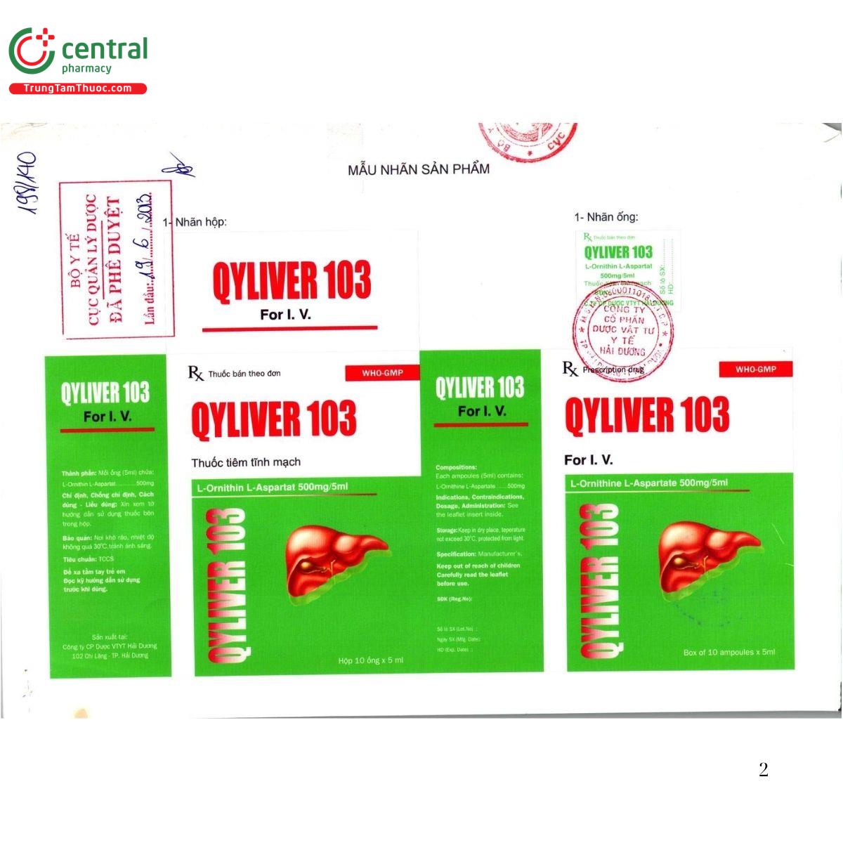 qyliver 103 2 D1835 qyliver 103 2 D1835