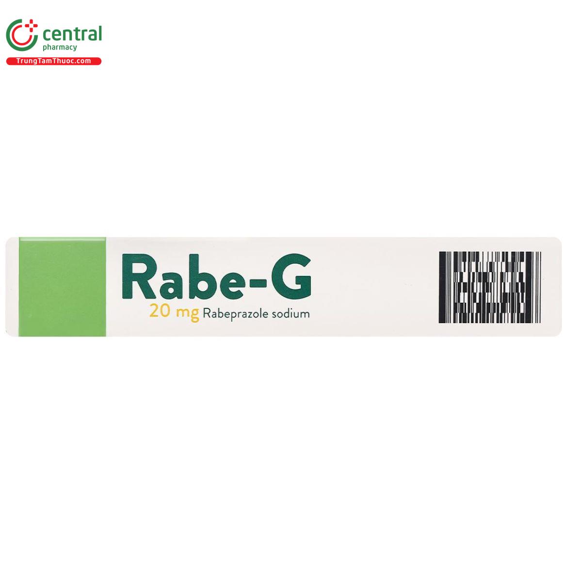 rabe g 20mg 5 V8107