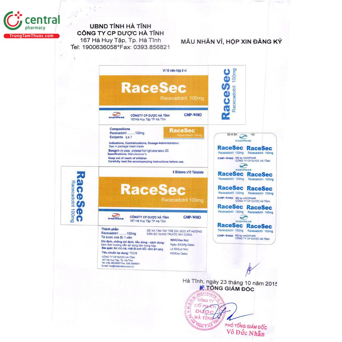 racesec 100mg 6 Q6840 racesec 100mg 6 Q6840