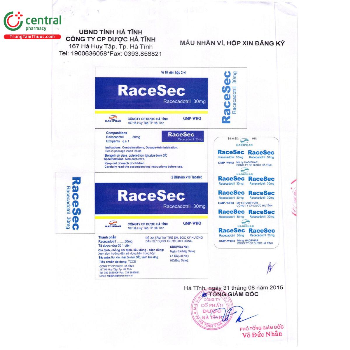 racesec 30mg 10 A0783 racesec 30mg 10 A0783