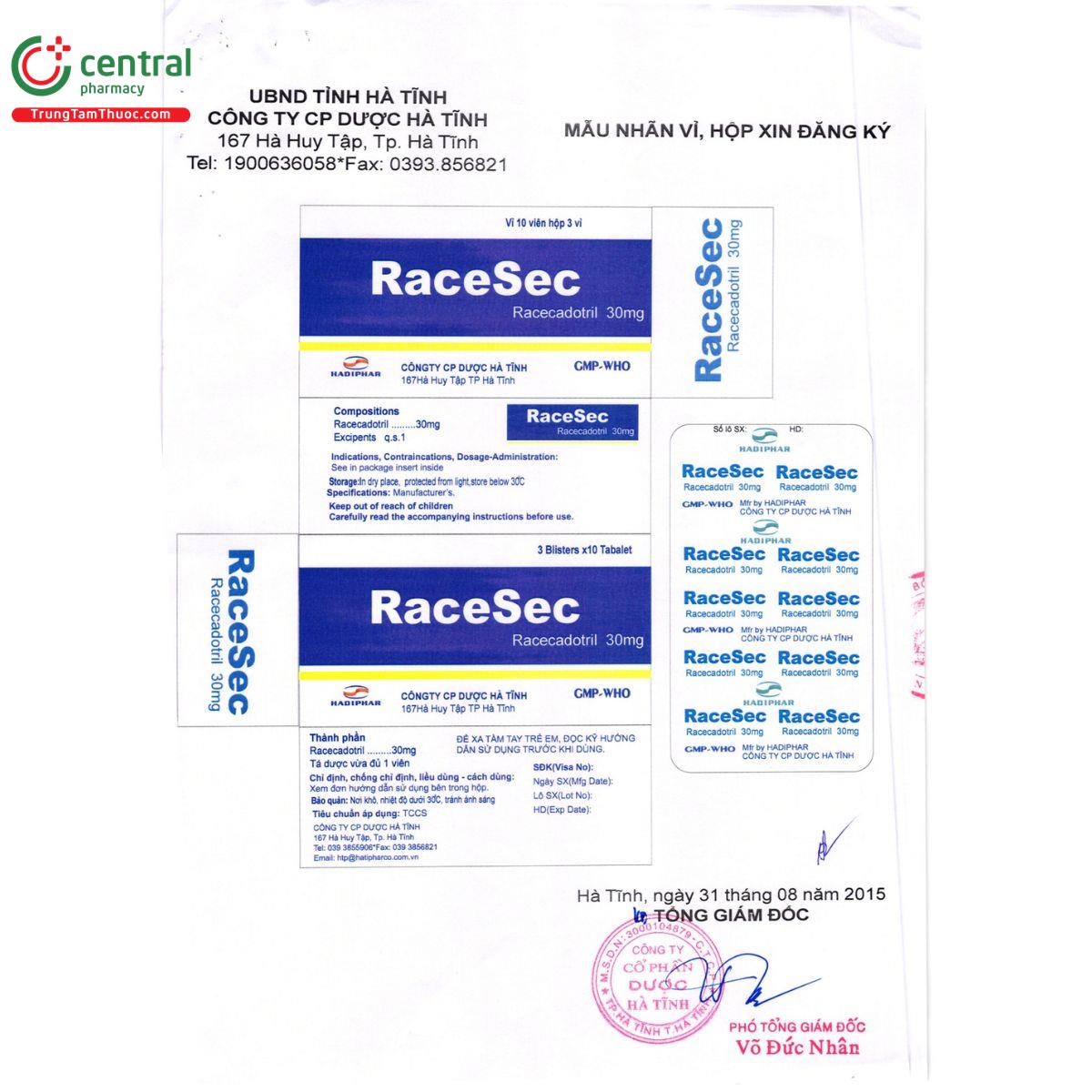 racesec 30mg 9 H3420 racesec 30mg 9 H3420