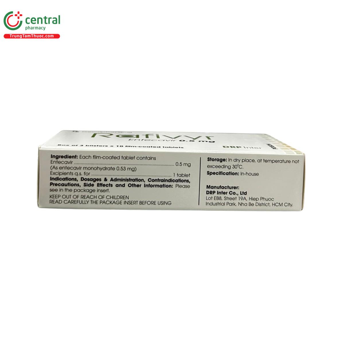 rafivyr 05mg 6 C0310 rafivyr 05mg 6 C0310