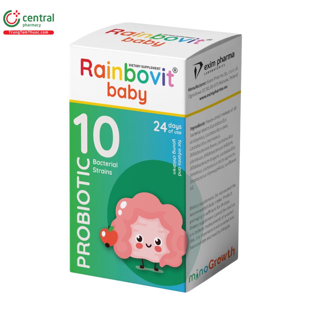 rainbovit baby probiotic 10 4 D1731 rainbovit baby probiotic 10 4 D1731