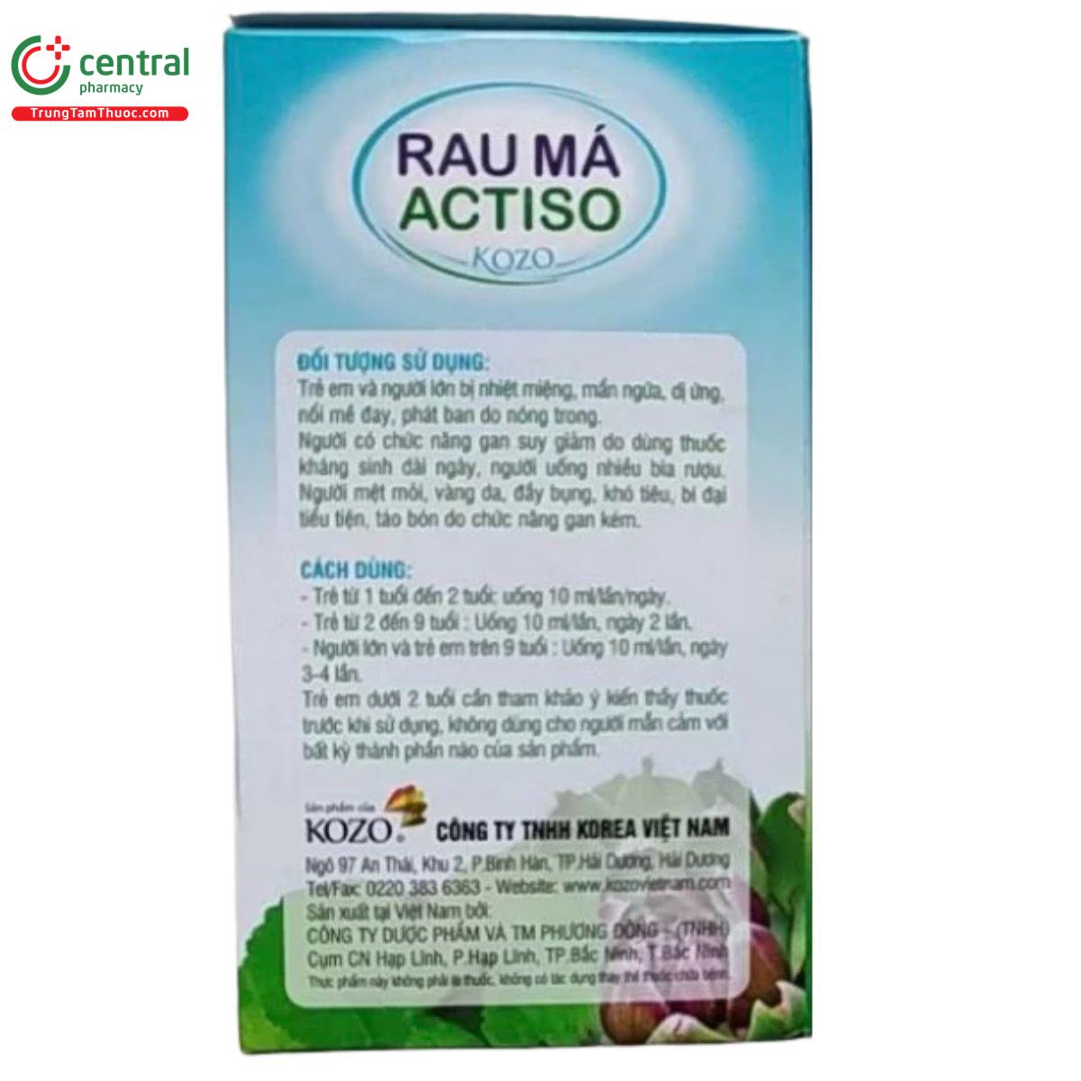 rau ma actiso kozo plus 2 J3006