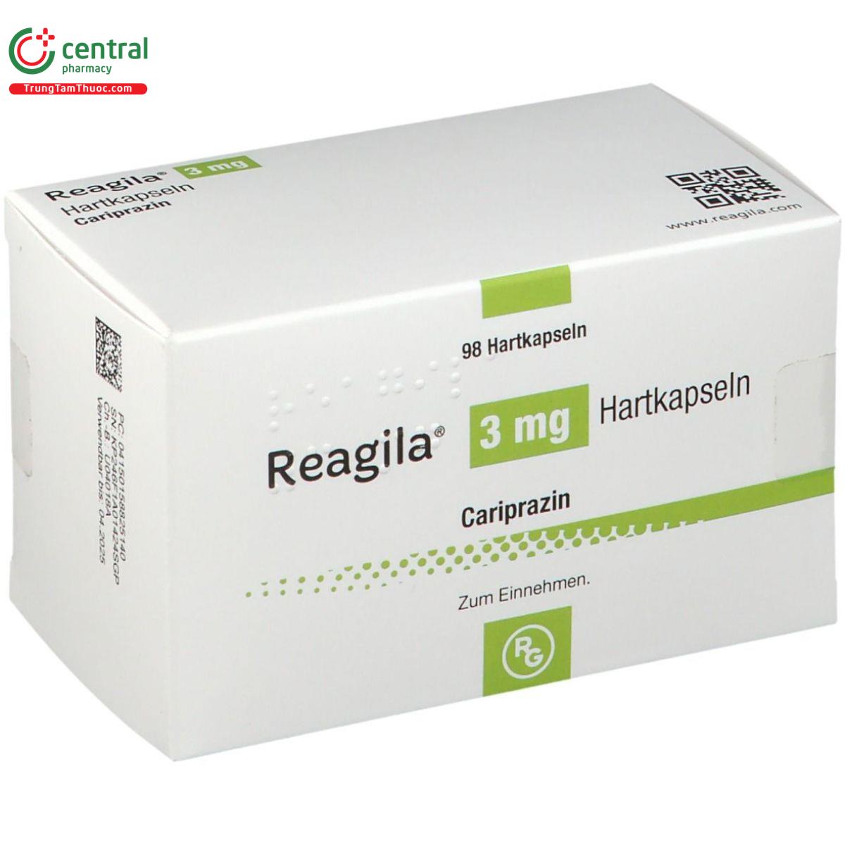 Thuốc Reagila 3mg - Chỉ định điều trị tâm thần phân liệt ở người lớn