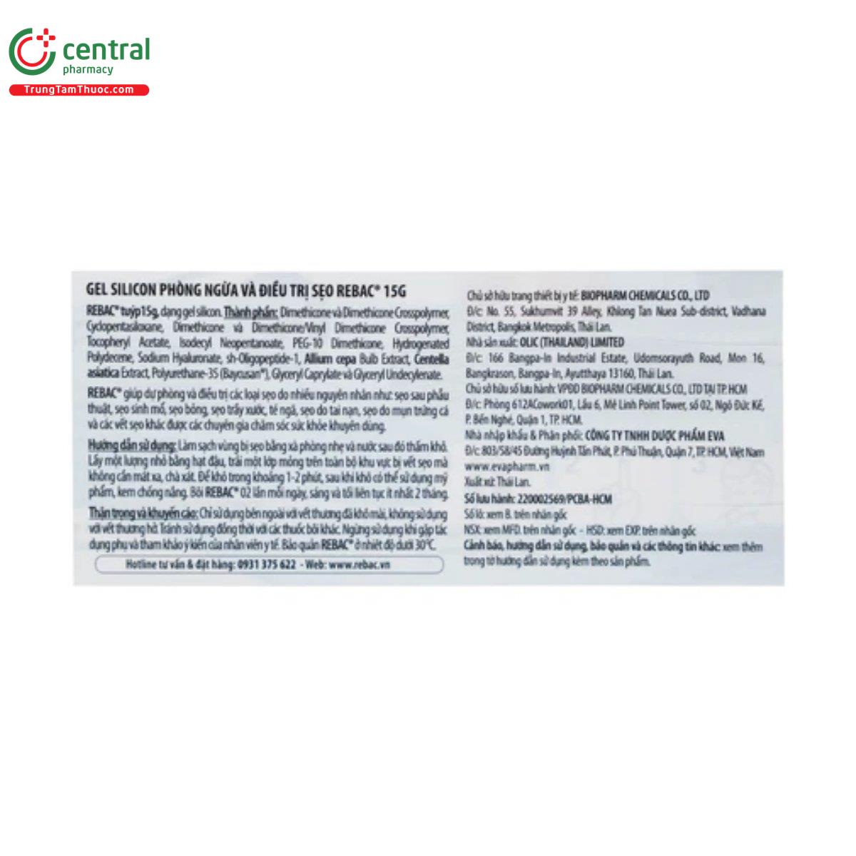 rebac silicon gel 11 L4801