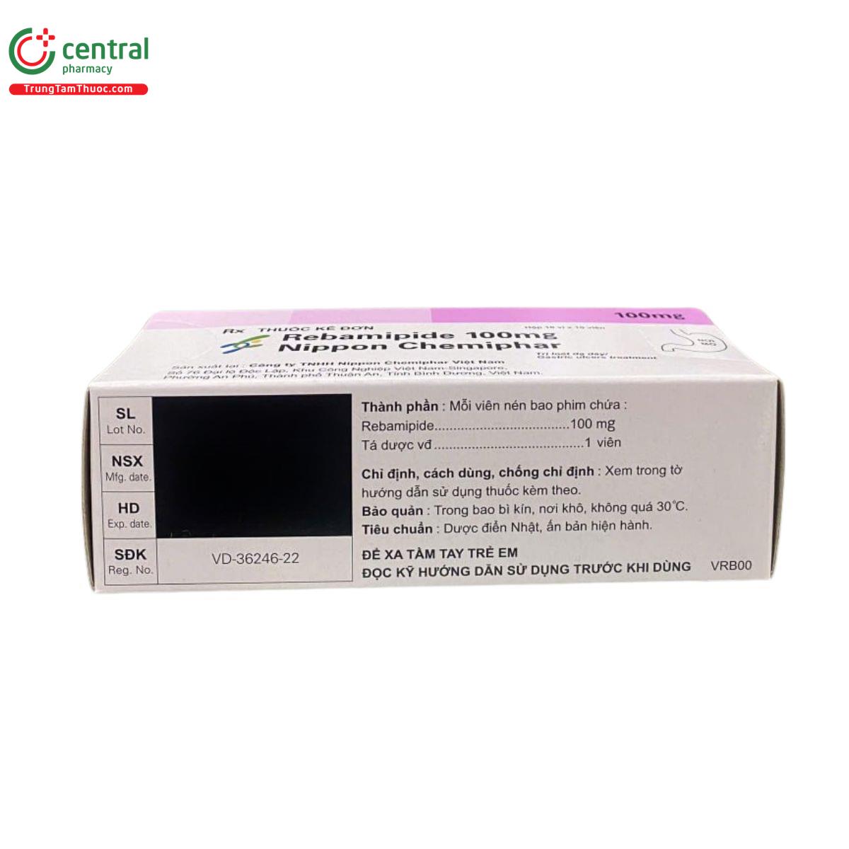 rebamipide 100mg nippon chemiphar 4 O5380