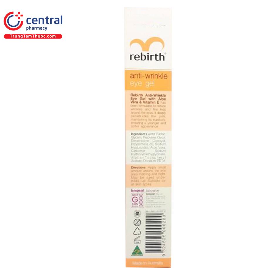 rebirt anti wrinkle eye gel 8 K4584