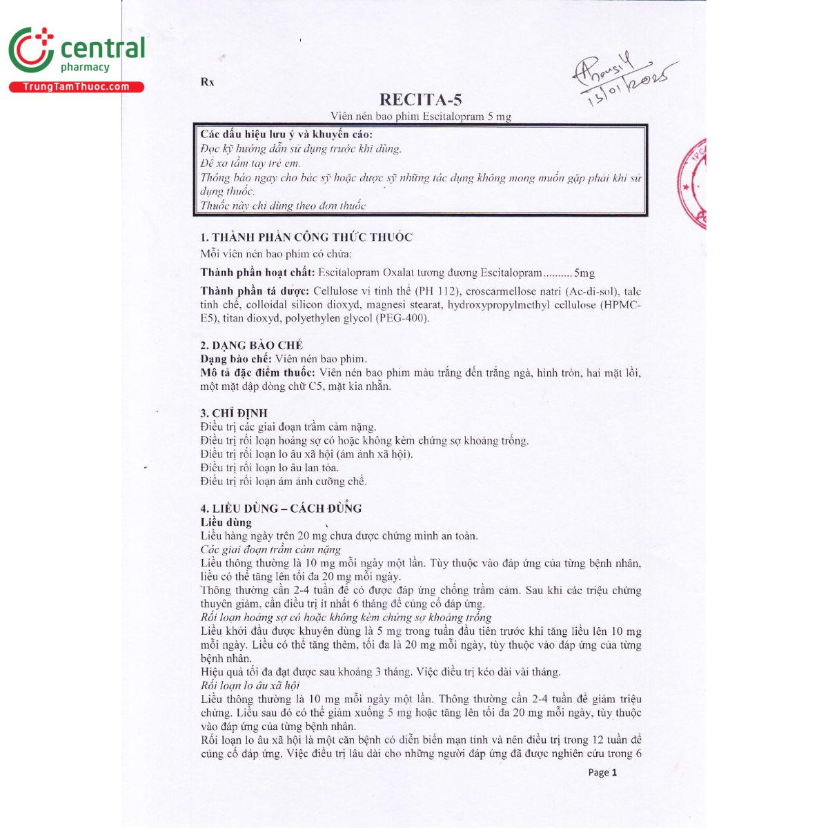 recita 5 3 G2746