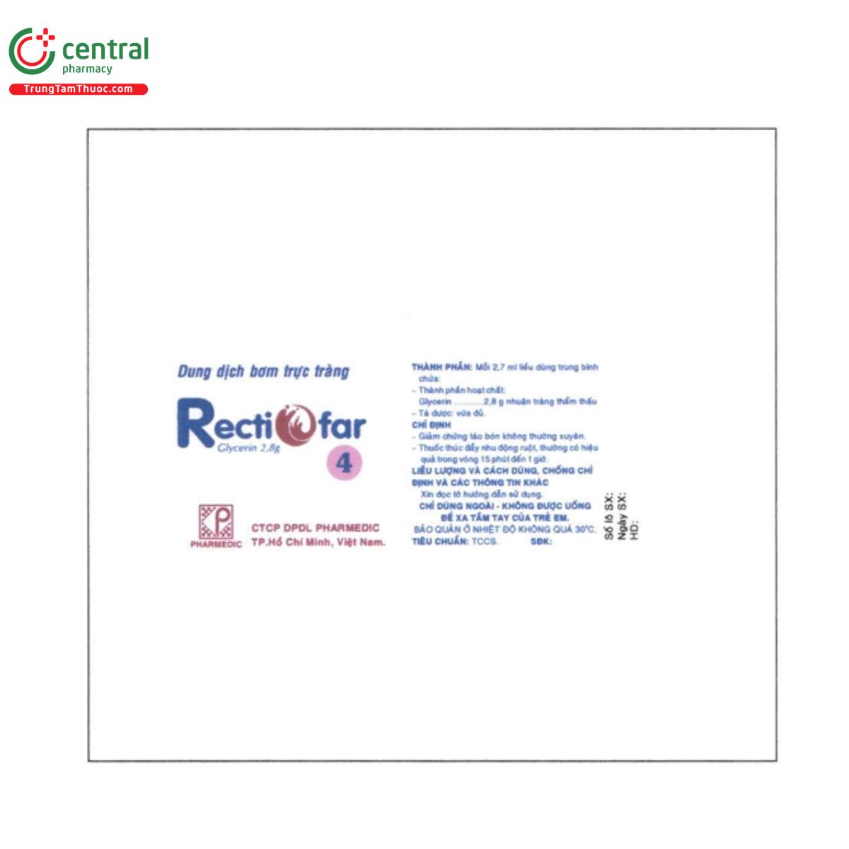 rectiofar 4ml 6 O6455 rectiofar 4ml 6 O6455