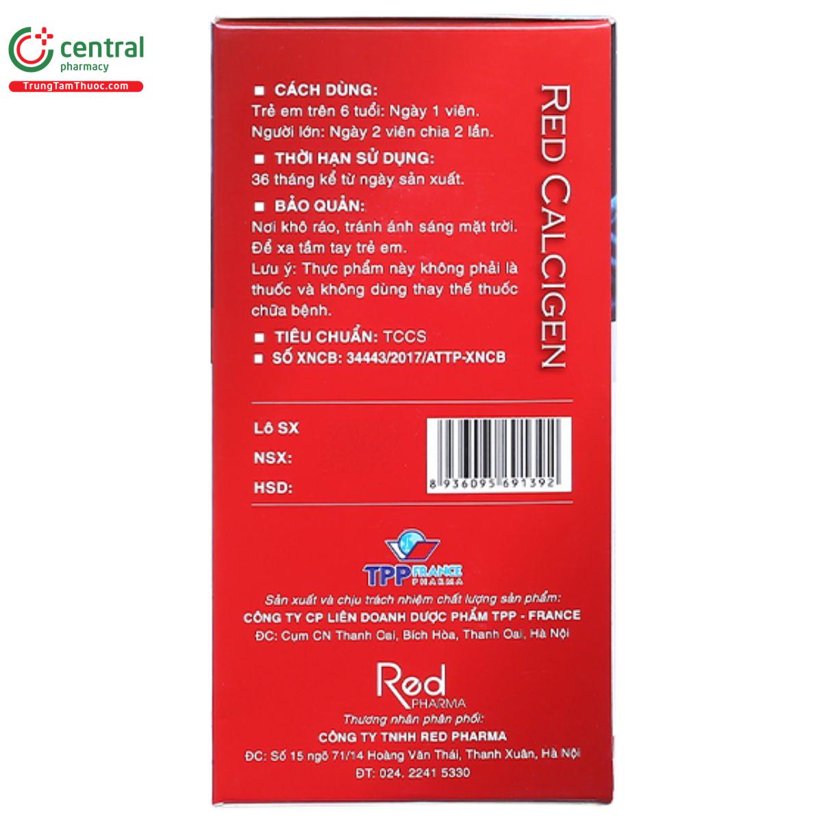 red calcigen 4 F2316