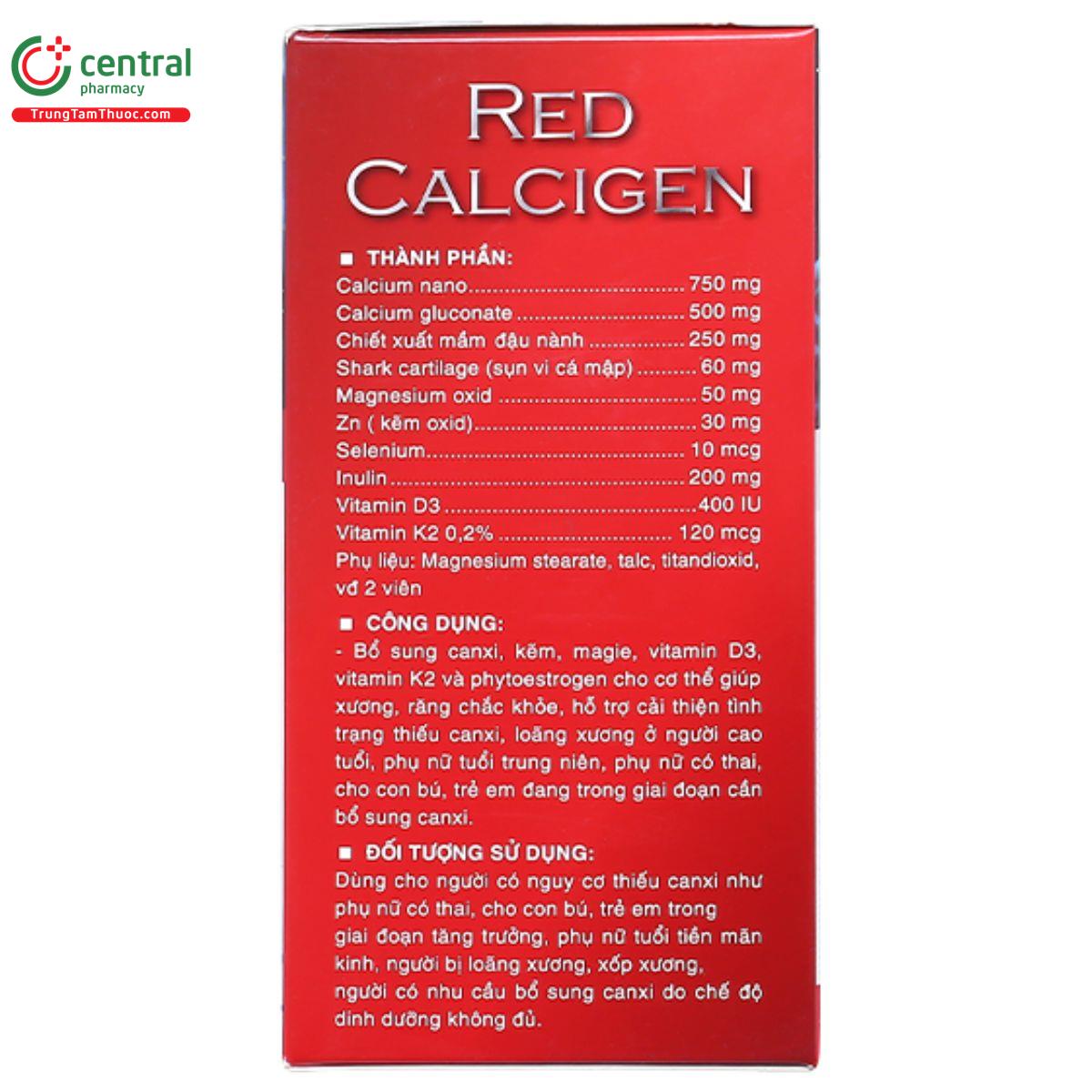 red calcigen 5 V8660