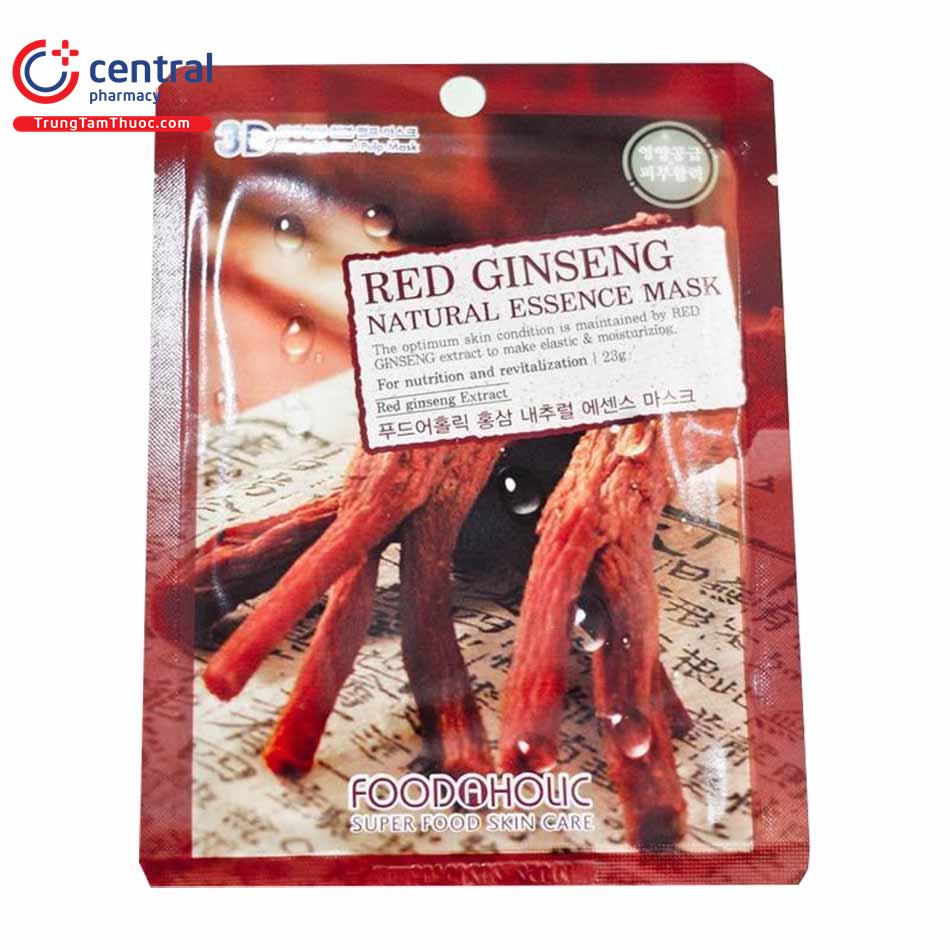 red ginseng natural essence mask 1 S7771