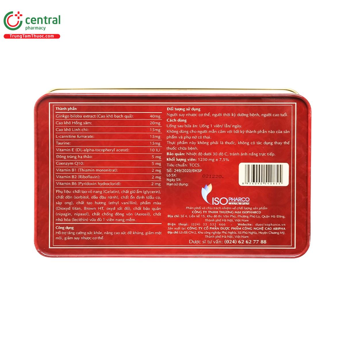 red korean ginseng iso 4 U8013