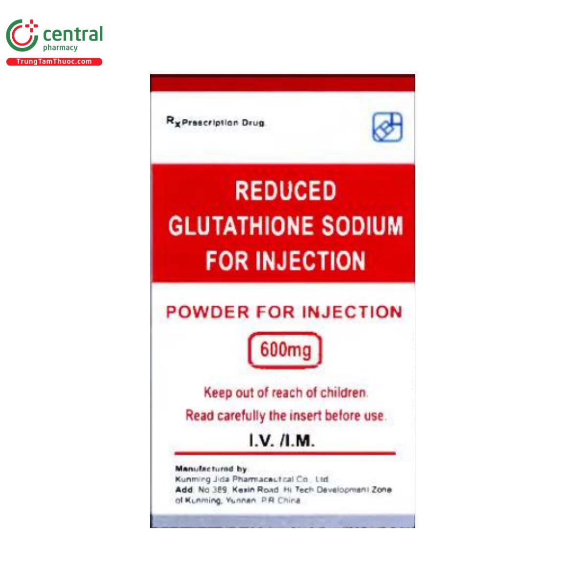 reduced glutathione sodium for injection 2 P6671 reduced glutathione sodium for injection 2 P6671