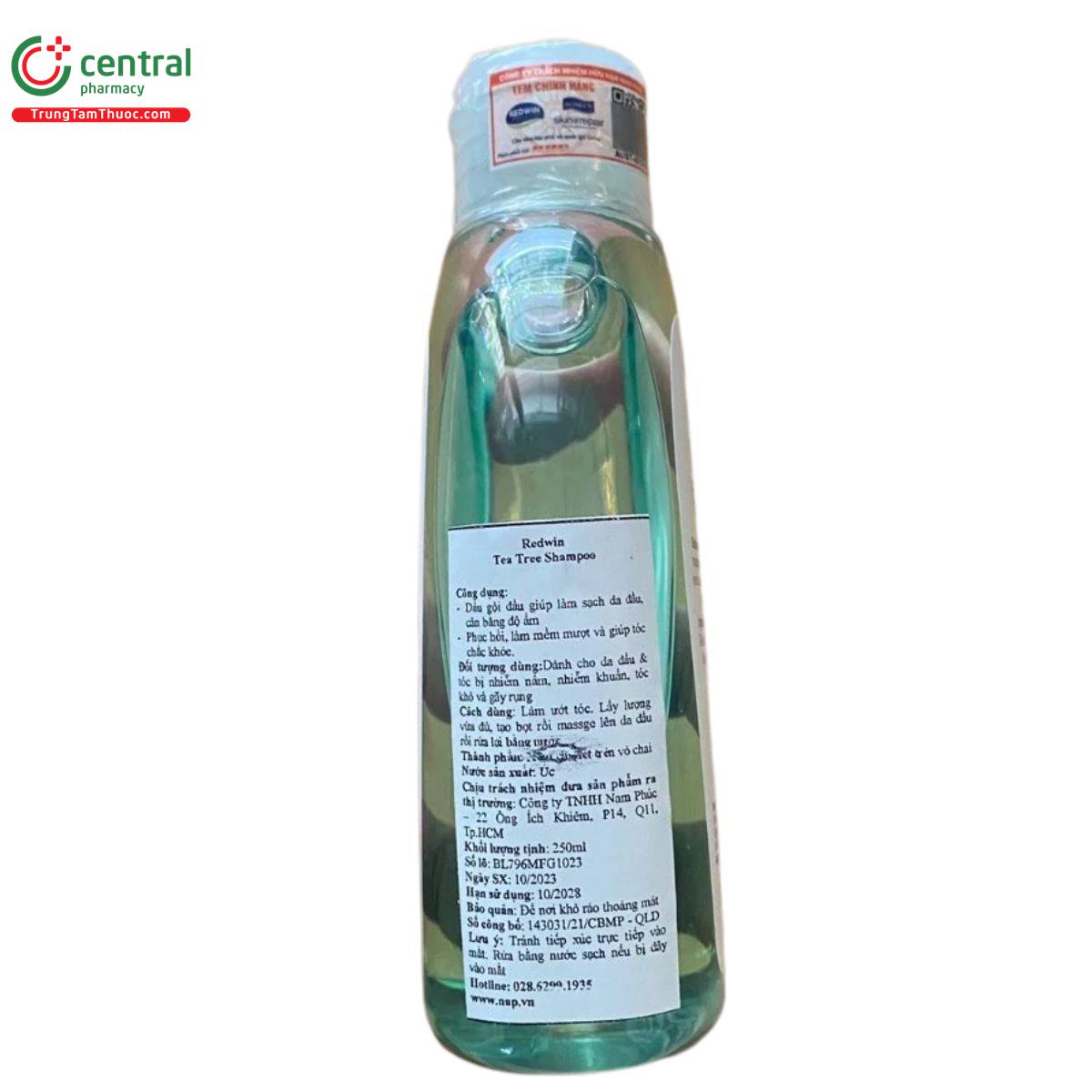 redwin tea tree shampoo 1 H3715