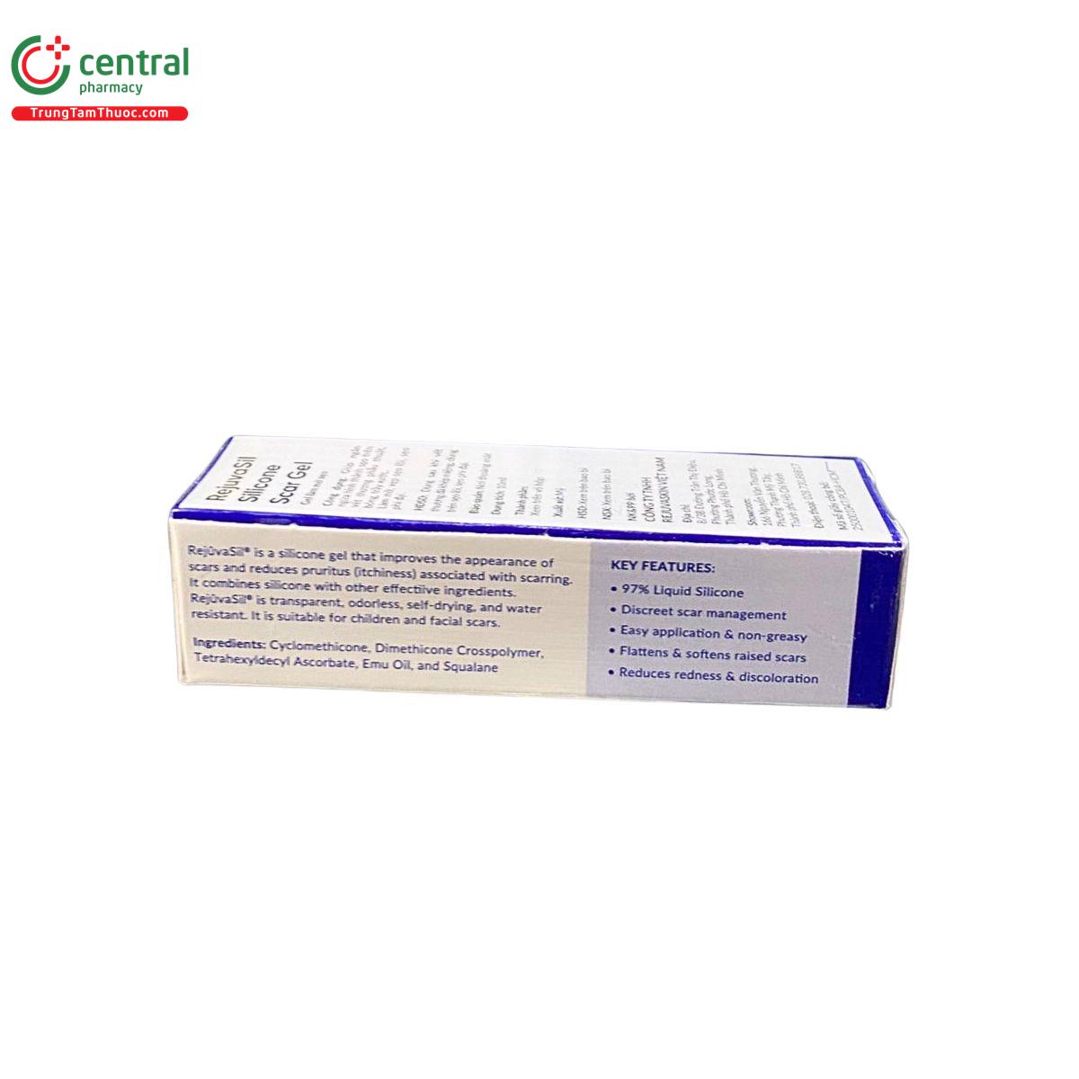 rejuvasil silicone scar gel 10ml 3 R6330