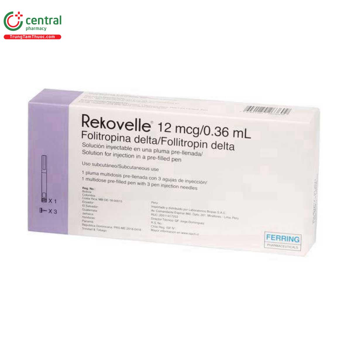 rekovelle 12mcg 0 36ml 1 N5884 rekovelle 12mcg 0 36ml 1 N5884