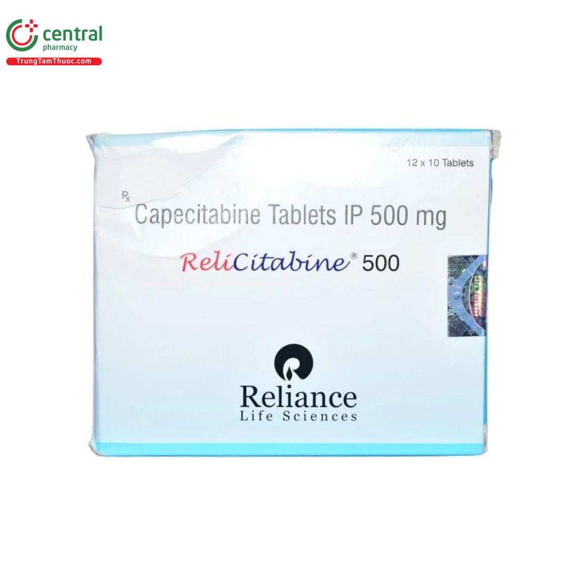 relicitabine 500mg 4 D1272