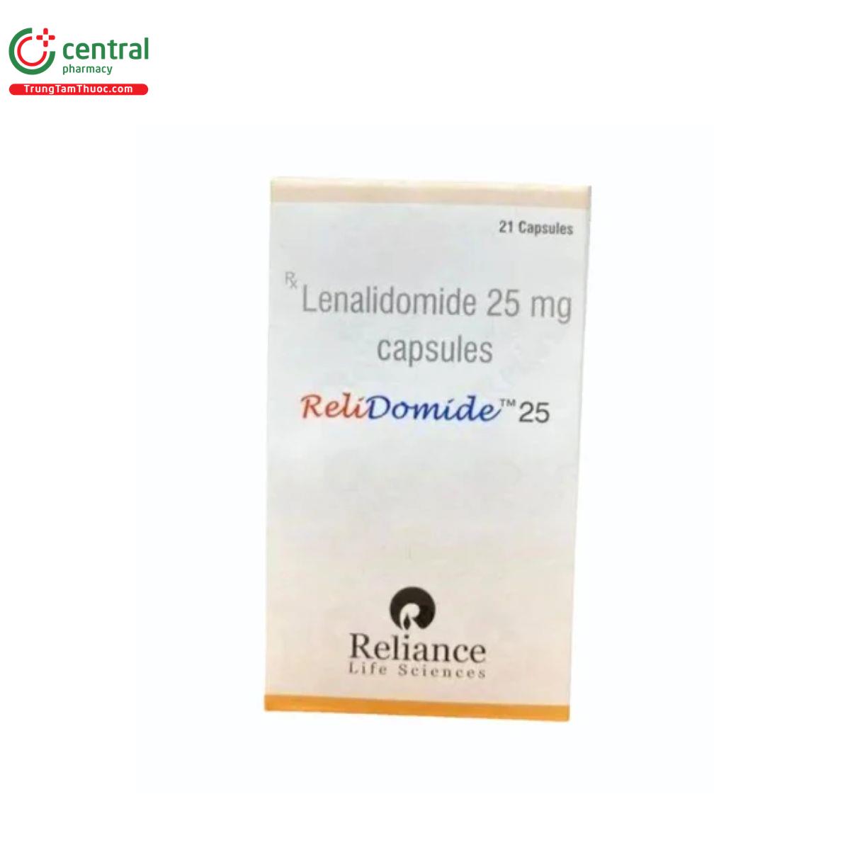 relidomide 25mg 5 B0172