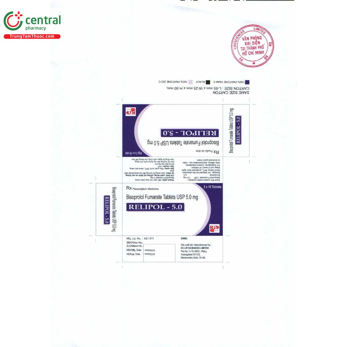 relipol 5mg 3 R7476