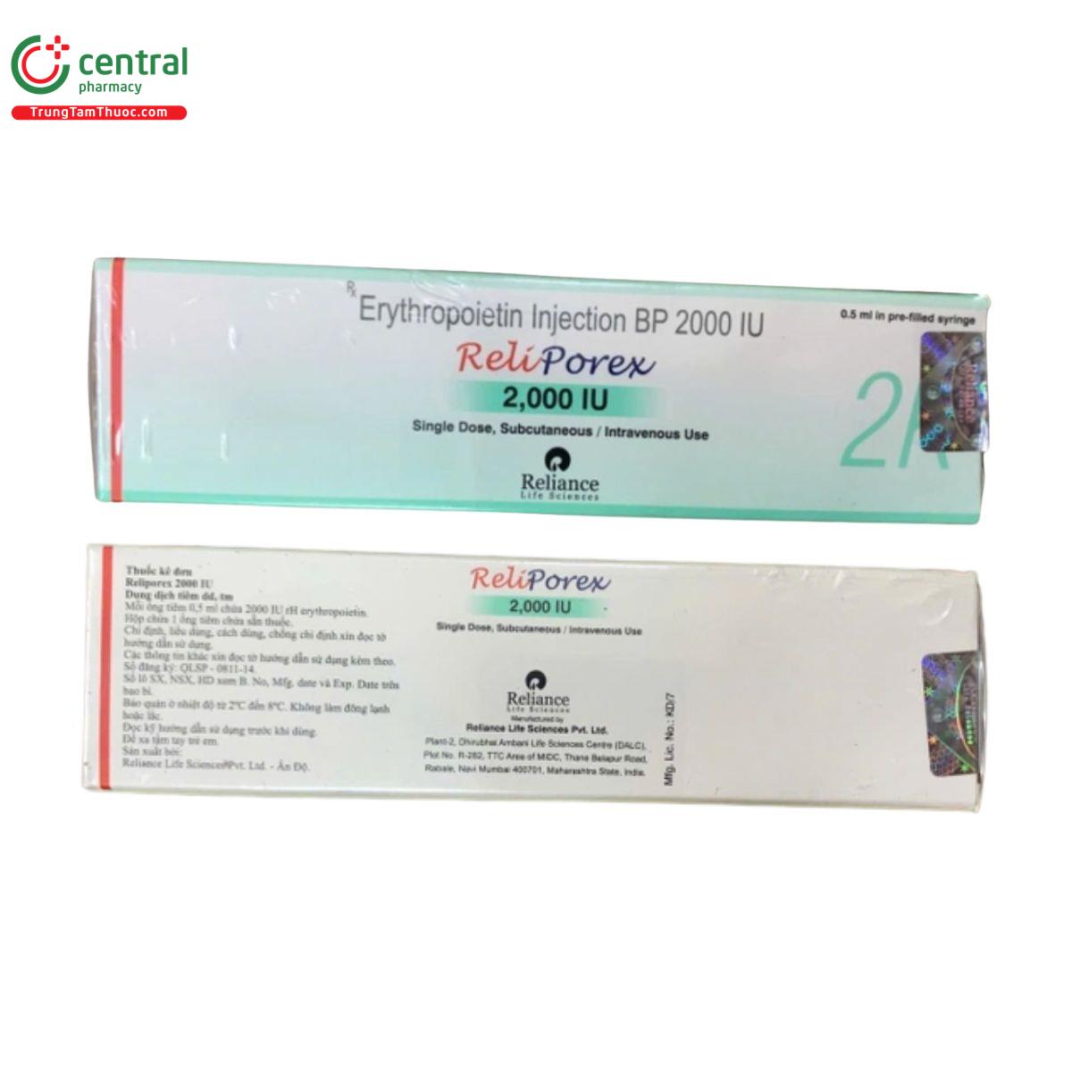 reliporex 2000iu 4 O5455 reliporex 2000iu 4 O5455