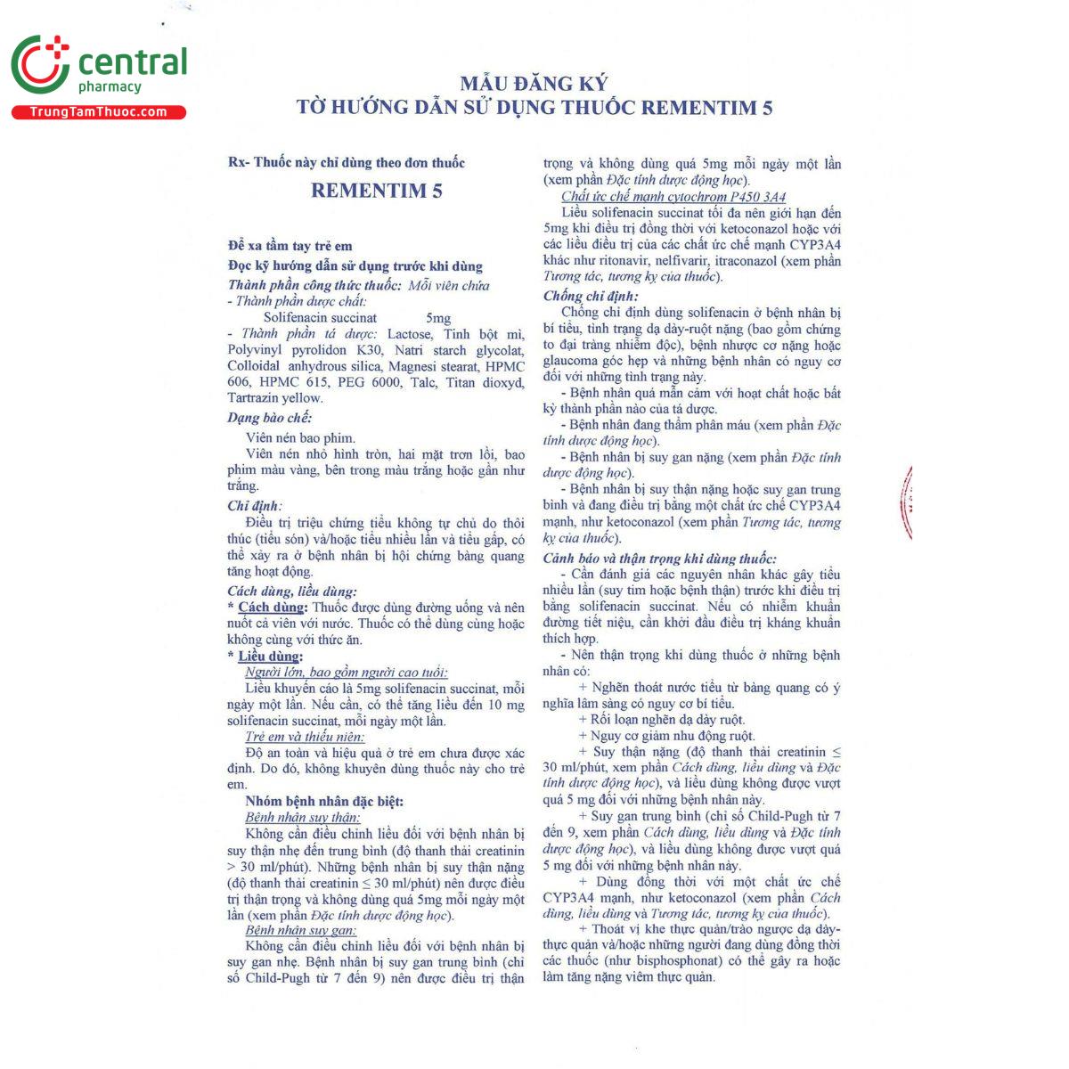 rementim 5 4 N5170 rementim 5 4 N5170