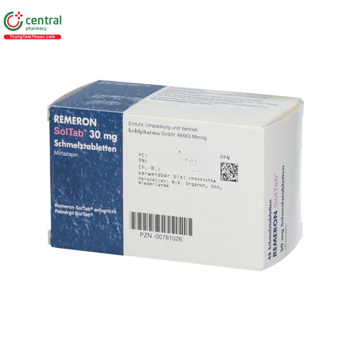 remeron soltab 30mg 2 O5586