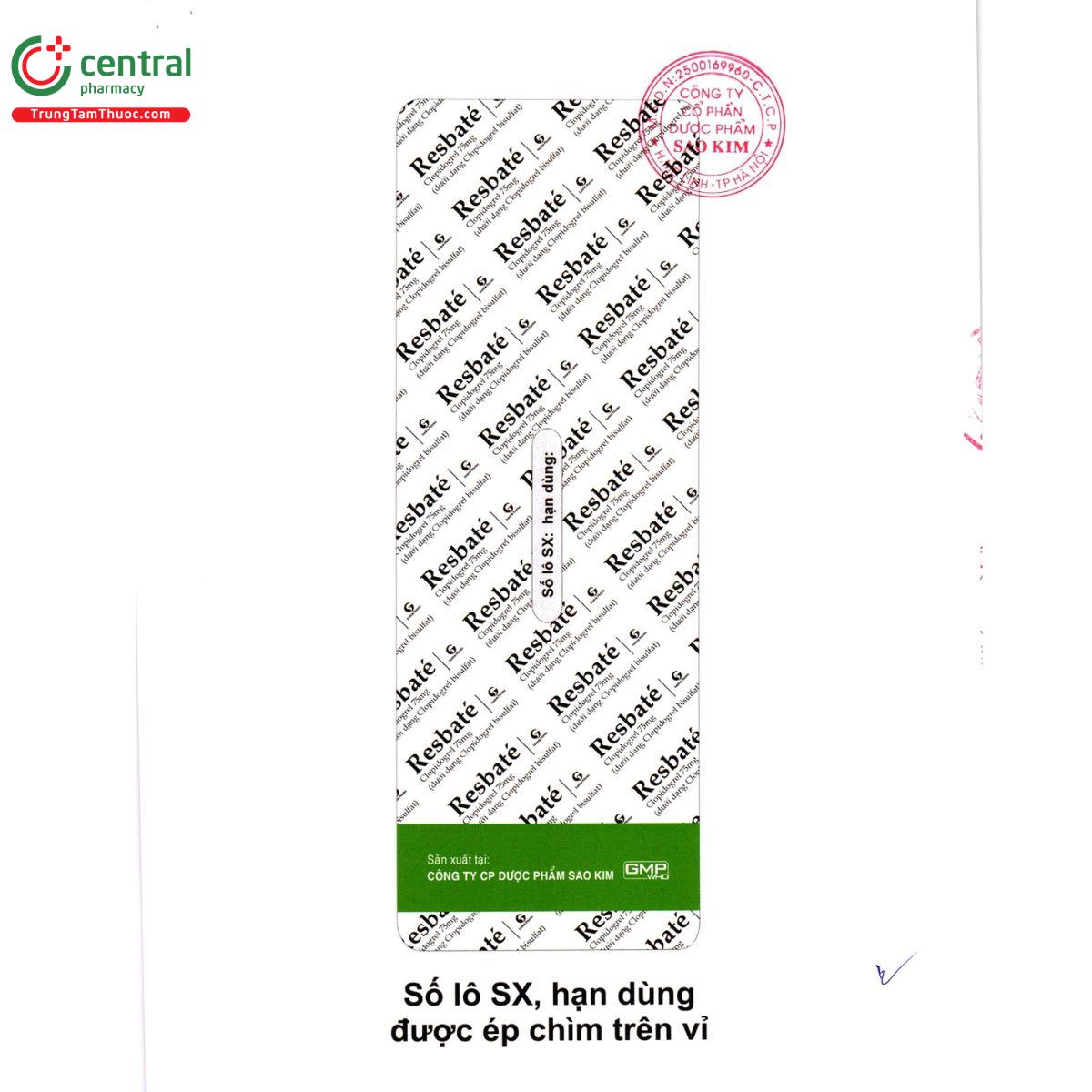 resbate 75mg 3 J4470 resbate 75mg 3 J4470