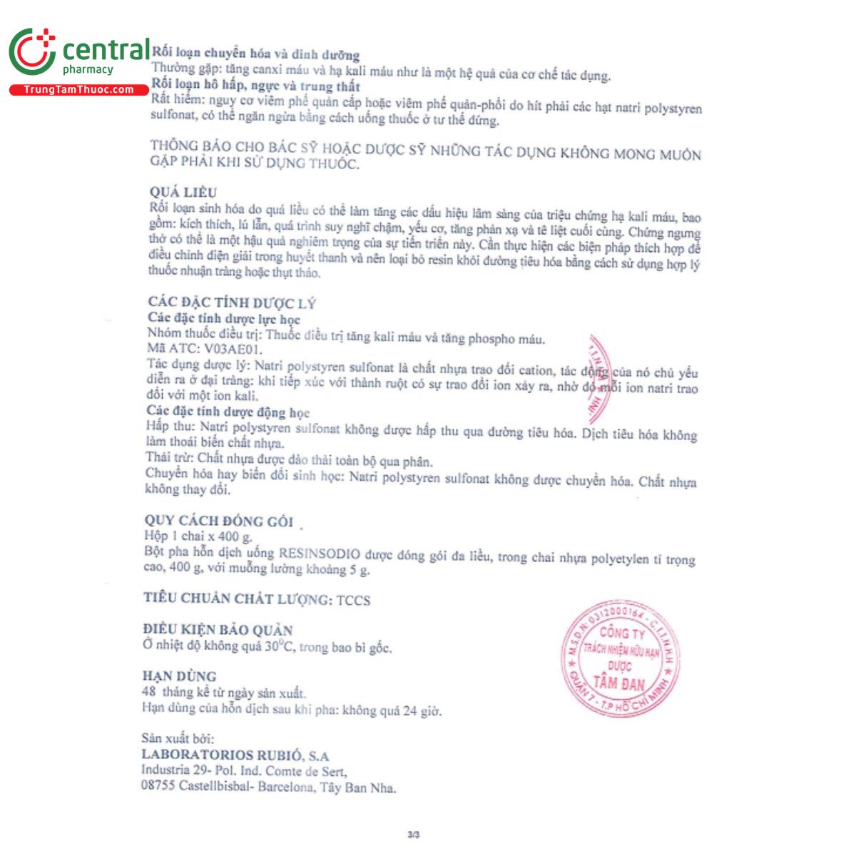 resinsodio 9975 6 V8151