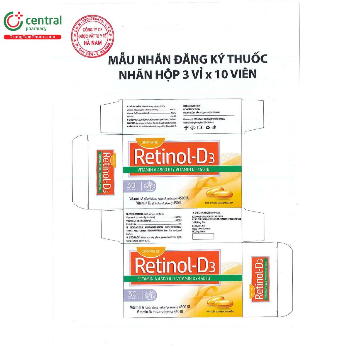 retinol d3 2 O6660