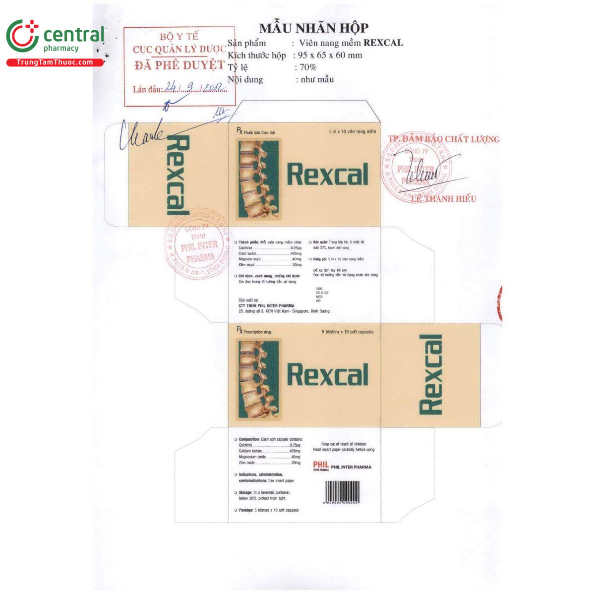 rexcal 12 D1776 rexcal 12 D1776