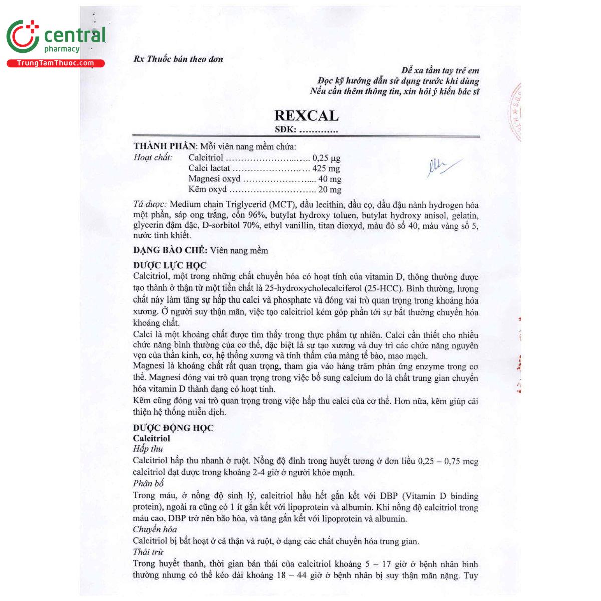 rexcal 6 S7833 rexcal 6 S7833