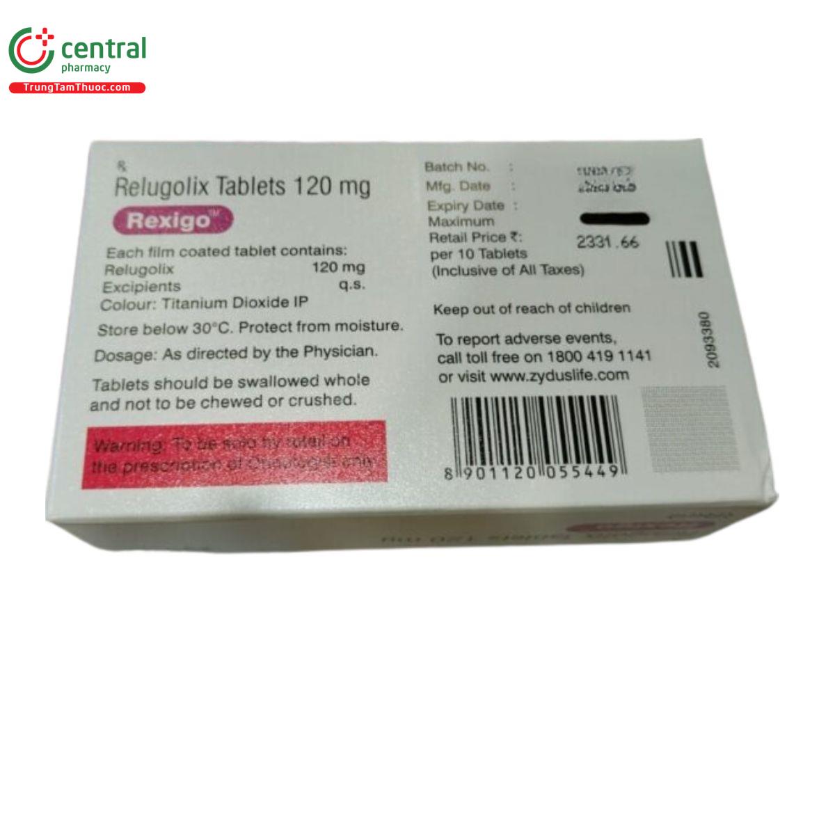 rexigo 120mg 2 F2123