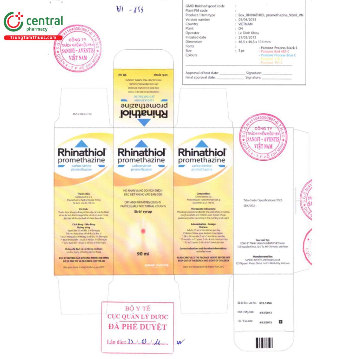 rhinathiol promethazin 5 S7234 rhinathiol promethazin 5 S7234