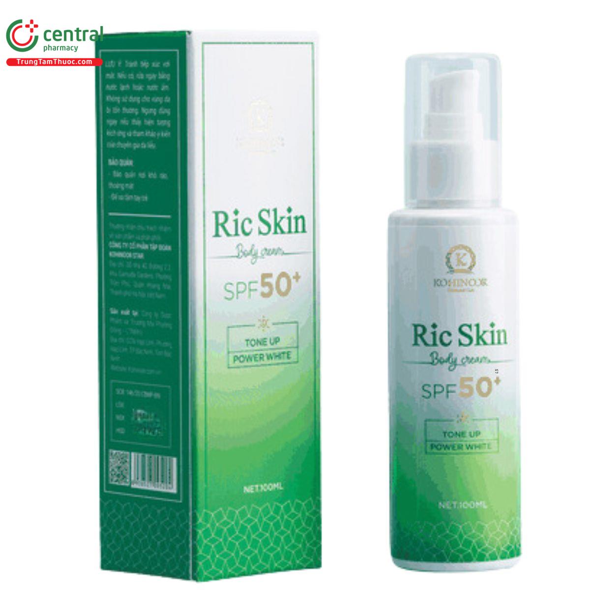 ric skin body cream spf 50 8 C0828