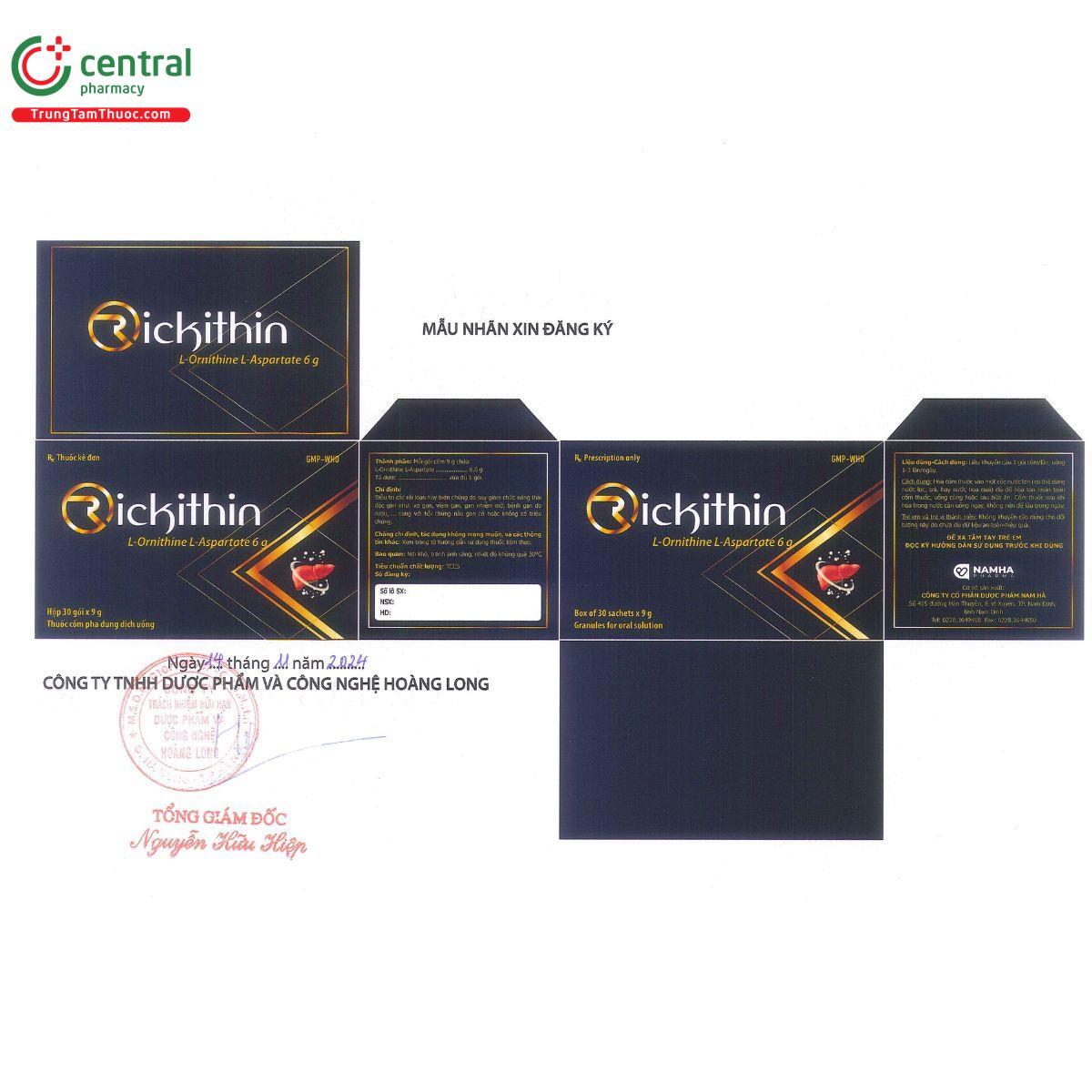 rickithin 6g 2 O5201 rickithin 6g 2 O5201